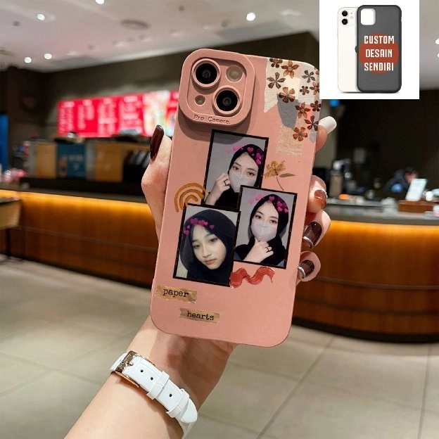 Softcase procamera custom bingkai foto for all tipe