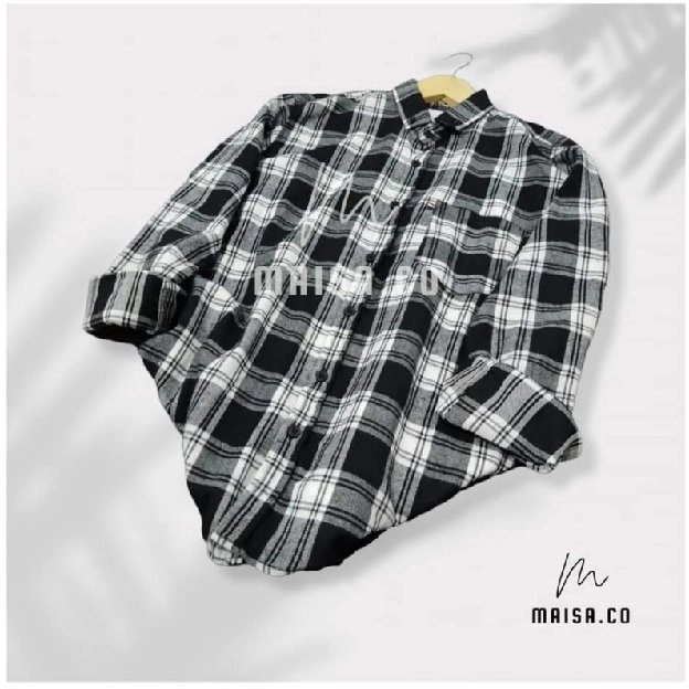 AKT KEMEJA FLANEL UNISEX KOTAK KOTAK 5