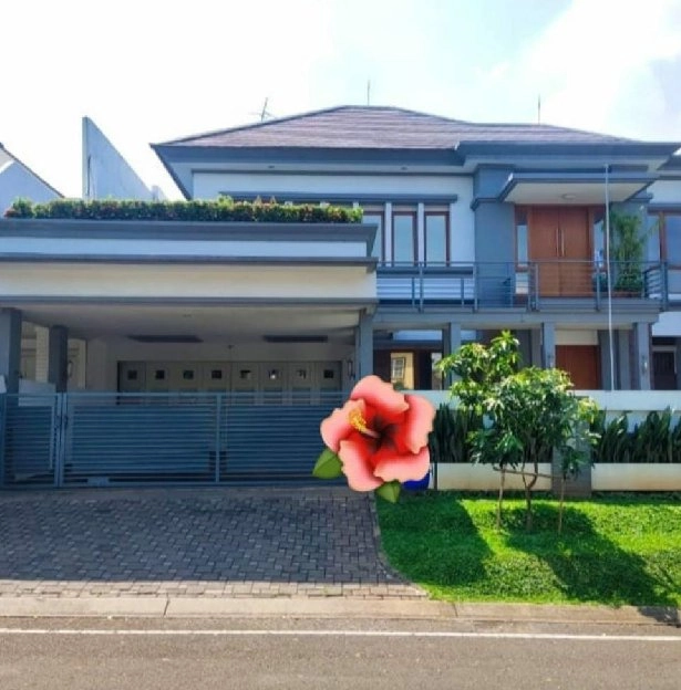 rumah mewah full furnished di perumahan kota wisata Cibubur gunung Putri Bogor 