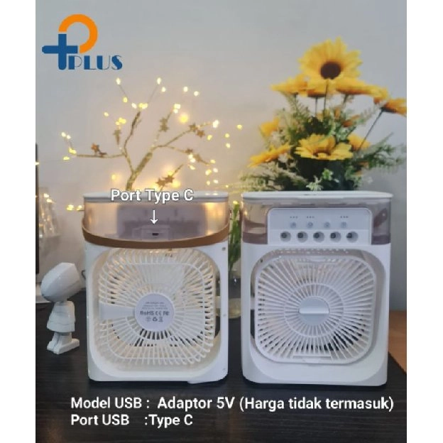 Kipas Angin Pendingin Mini AC Portable Air Cooler Mobil Dan Ruangan /Kipas Angin AC Humidifier PORTA