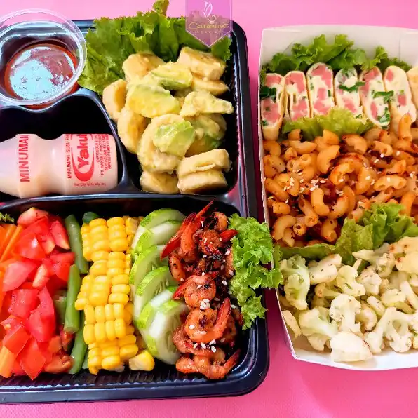 Catering diet Mayo Paket Harian Makan Siang dan Makan Malam / 2 box /hari