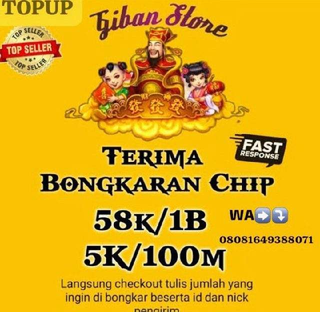 terima bongkar chip higgs domino island