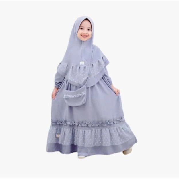 *KF-Gamis Set Hijab Anak Pelisa* 