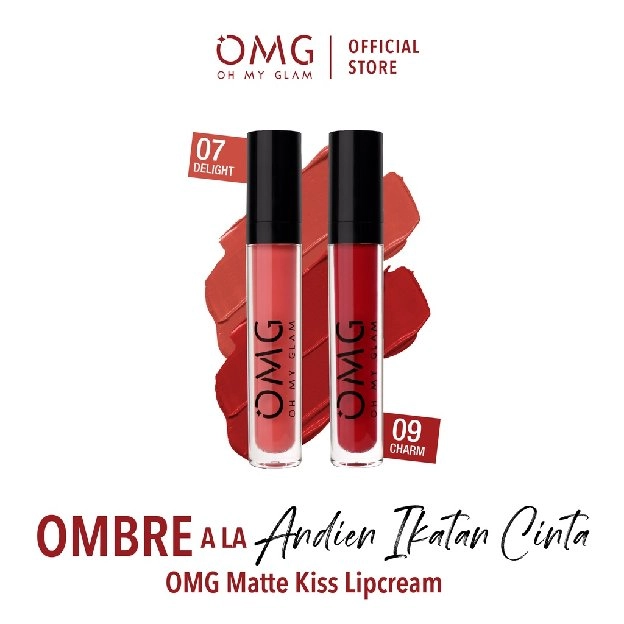 Paket Ombre Lips OMG | Lipcream OMG Ombre Coffee Edition| Lipcream OMG | Ombre OMG Lip Cream | Ombre