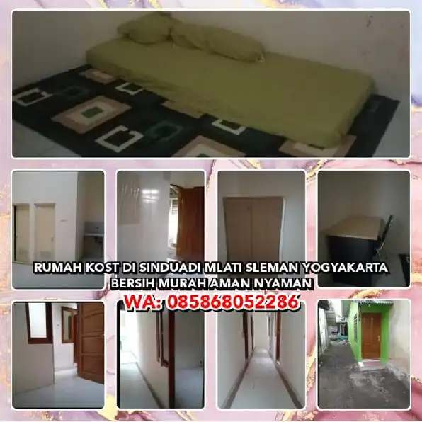 RUMAH KOST DI MLATI SLEMAN JOGJA, KOS KOSAN, KOST TERDEKAT, KOST BERSIH MURAH.WA: 085868052286*