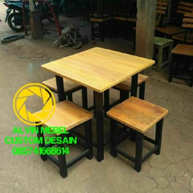 meja kursi usaha kuliner bayar cod