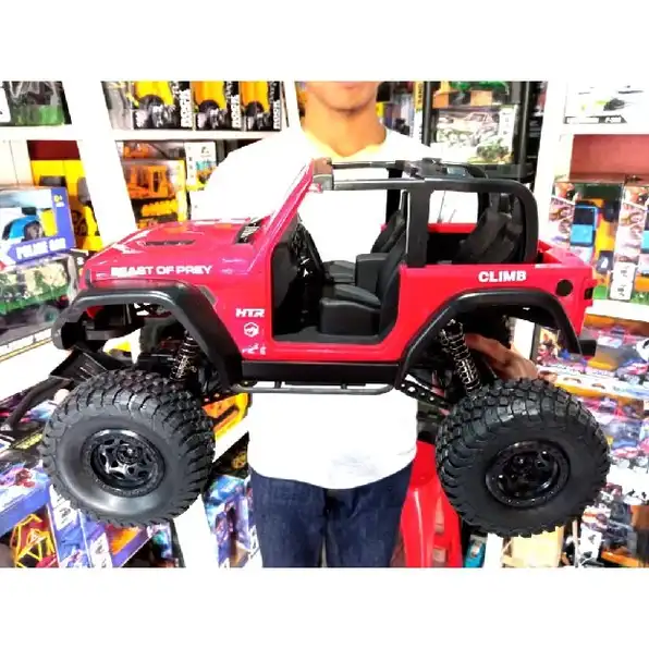 MOBIL REMOT CONTROL l ROCK CRAWLER l RC OFFROAD l SUPER JUMBO SKALA 1:8 