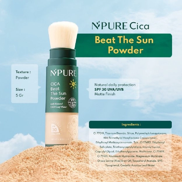 NPURE Cica Beat The Sun POWDER 10ml