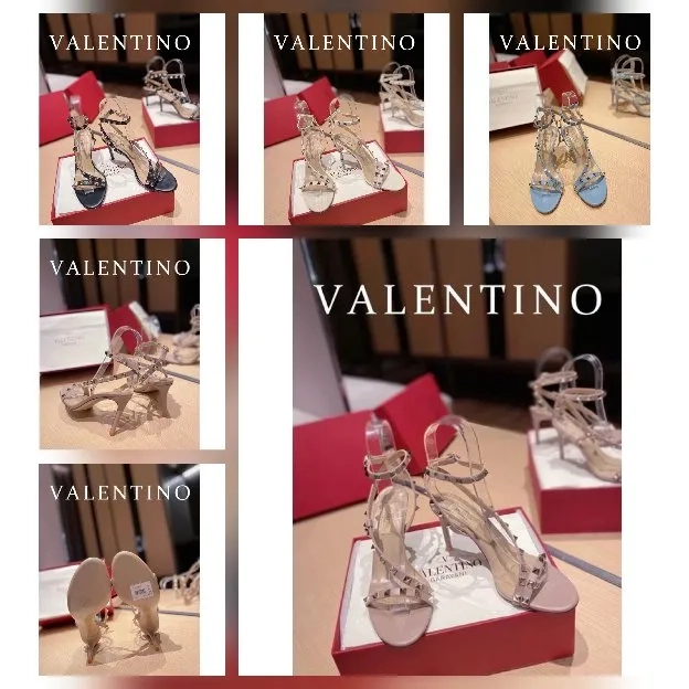 Sepatu sandal valentino new high heels