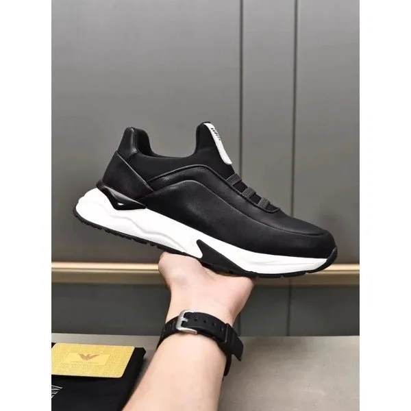 Sepatu sneakers pria emporio armani ea