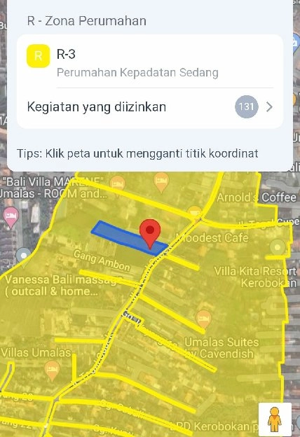 Dikontrakan 14 are, Jl. Tegal Cupek Bumbak Kerobokan Kuta UTARA