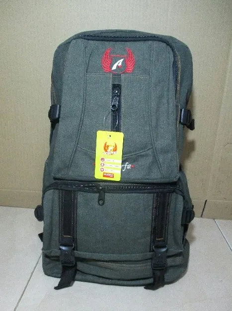 Tas Ransel Jumbo Bahan Kain Kuat Tahan Lama 