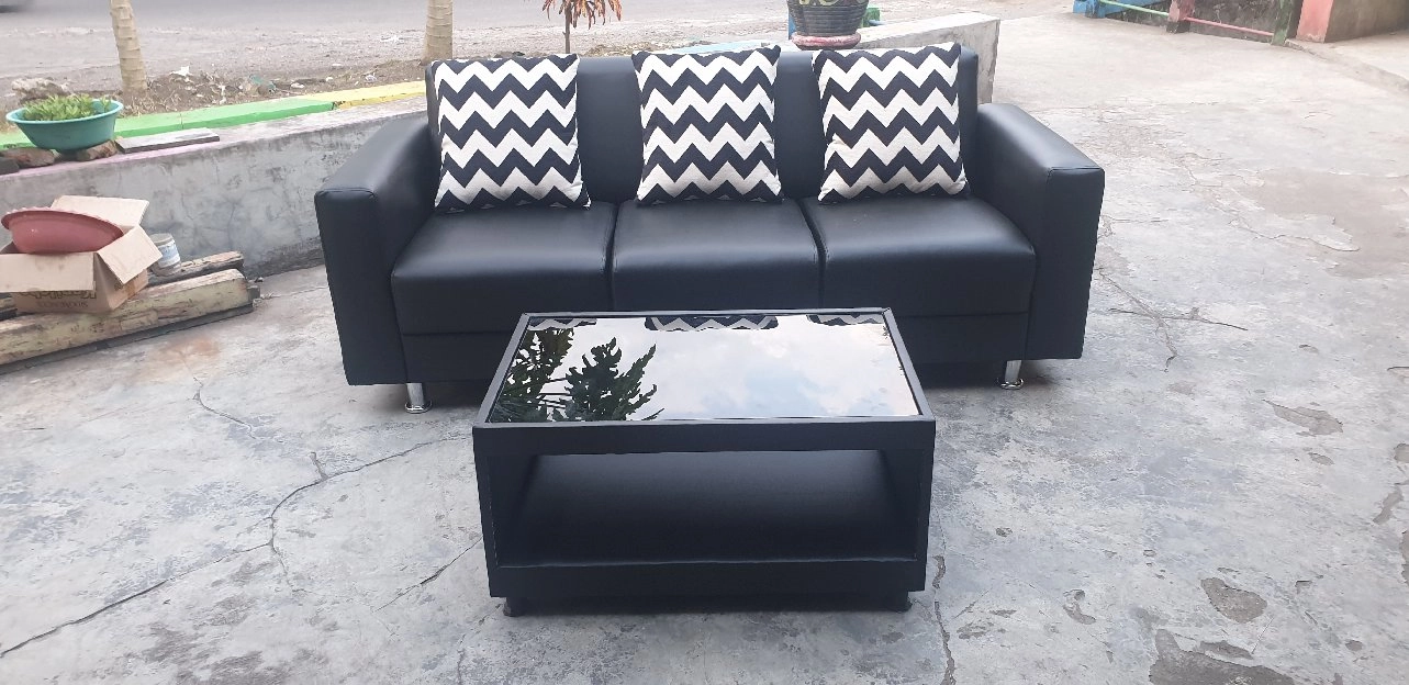 sofa single meja minimalis