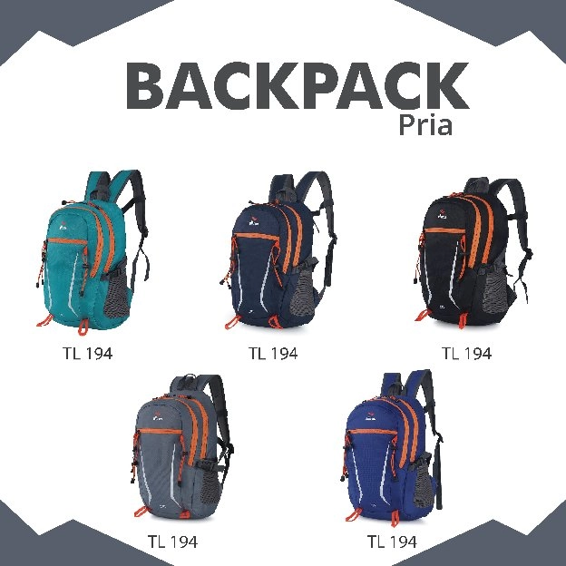 Custom-Tas Backpack Pria