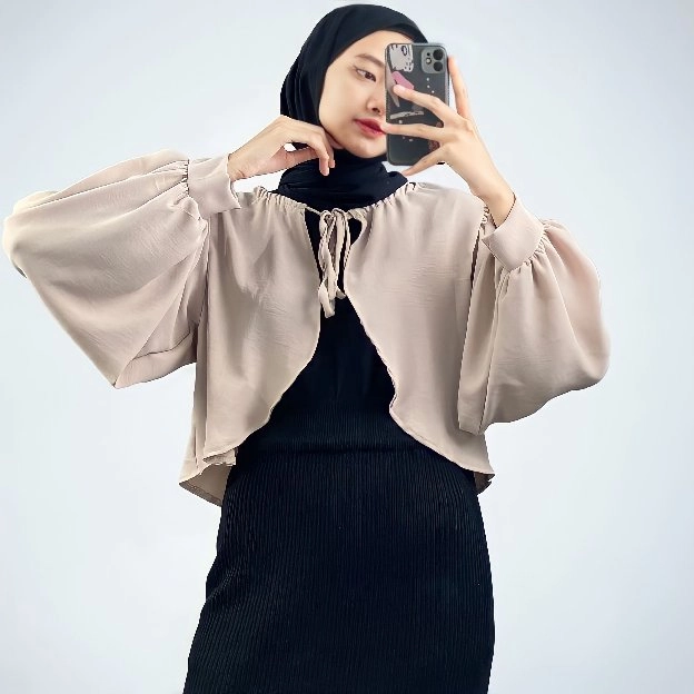 Outer Cardigan Baju Atasan Wanita Lengan Panjang