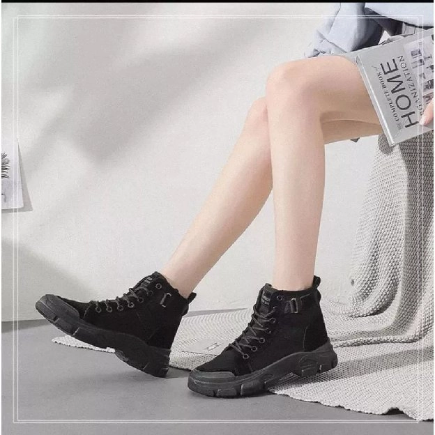 Sepatu Boots Wanita Import 