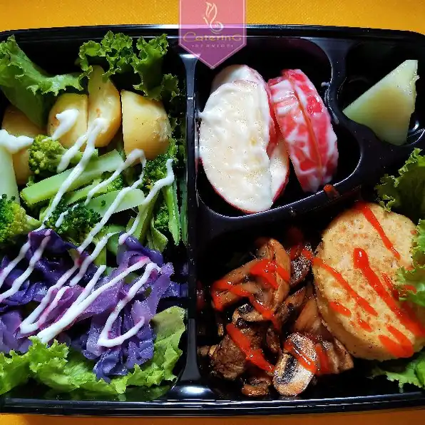 Catering diet Mayo Paket Harian Makan Siang dan Makan Malam / 2 box /hari