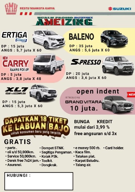 kredit mobil baru/bekas