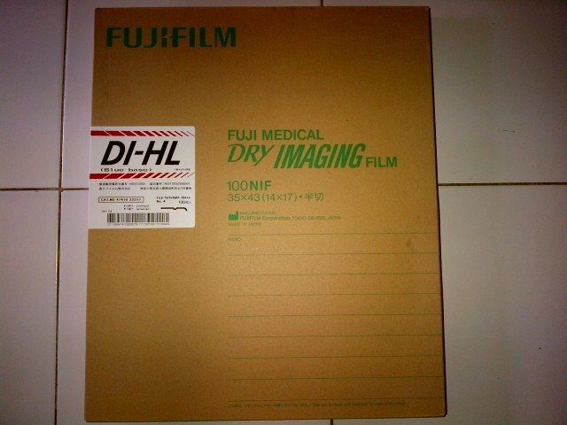 Film xray fuji dihl 35x43