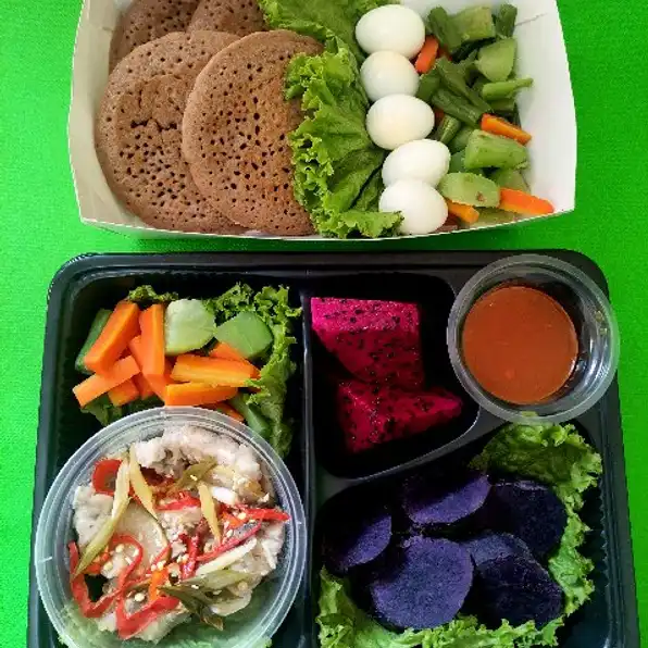 Catering Diet Mayo bandung. Makan Siang & Makan malam Paket mingguan 5 hari / 10 box