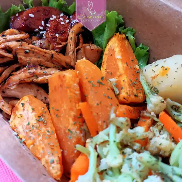 Catering diet Mayo Paket Harian Makan Siang dan Makan Malam / 2 box /hari