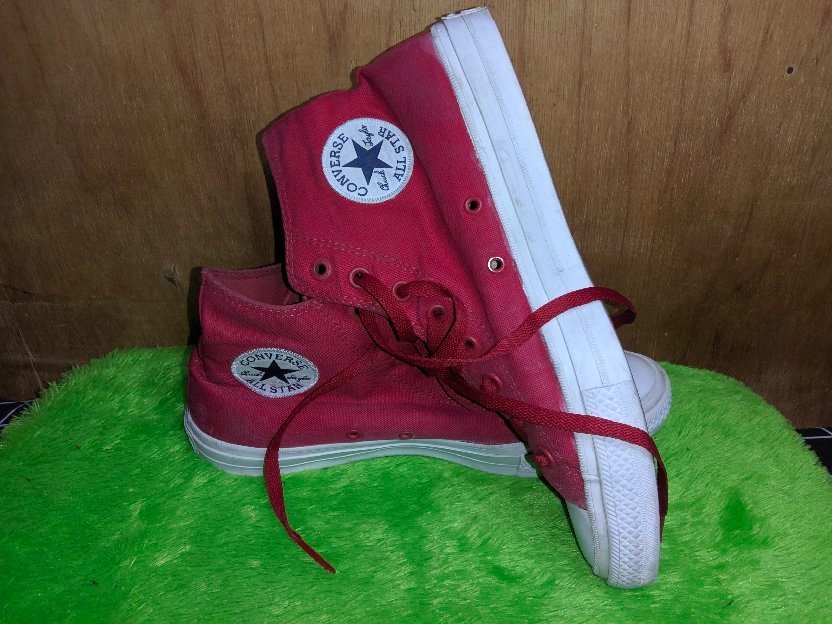 Converse CT II High red salsa