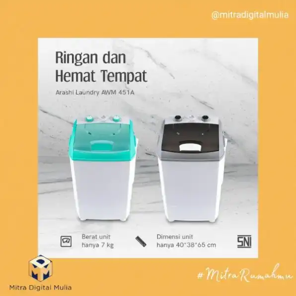 Mesin Cuci Mini Portable Washing Machine