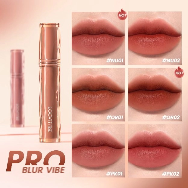 FOCALLURE Pro-blur Airy Mossue Matte Lip Tint Velvet Lipstick Lip cream Lightweight Moisturizing Non