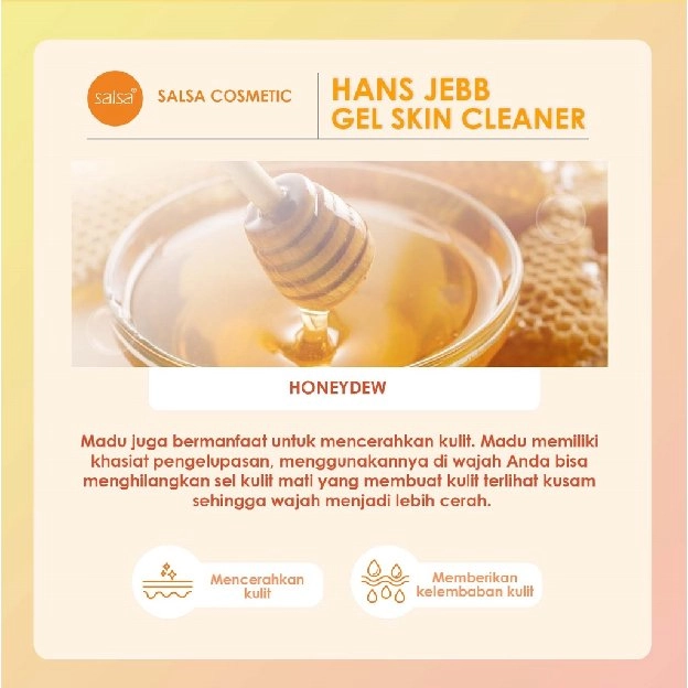 SALSA HANS JEBB PEELING GEL - PERONTOK DAKI DAN KETIAK HITAM HANSJEBB