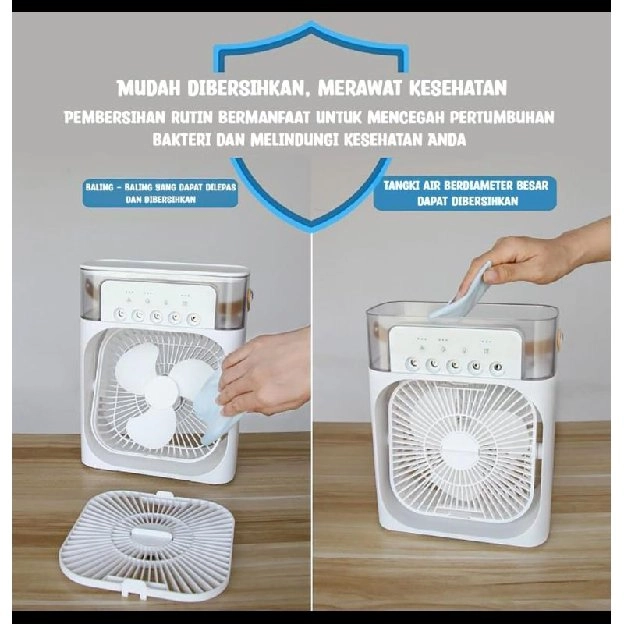 Kipas Angin Pendingin Mini AC Portable Air Cooler Mobil Dan Ruangan /Kipas Angin AC Humidifier PORTA