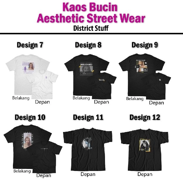 Kaos Custom Bucin