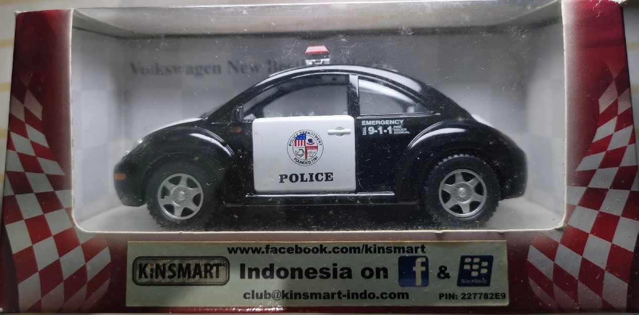 die cast vw new beetle - set