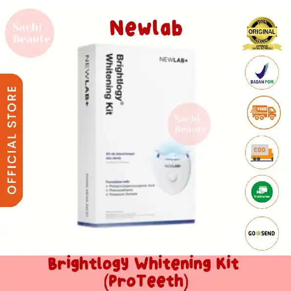 PRO TEETH WHITENING KIT Alat Pemutih Gigi Permanen | Beaudelab Memutihkan Gigi Super Cepat NewLab Ne