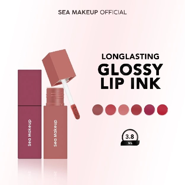 Sea Makeup Lacquer Shake Lip Ink Longlasting lip ink - Glossy Finish Liquid Lipstik Liquid Lipstick