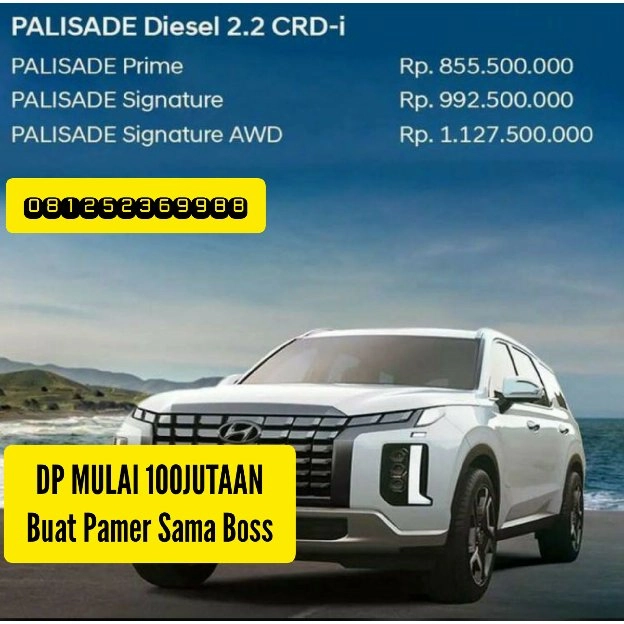 Hyundai Palisade Facelift Signature Diesel 