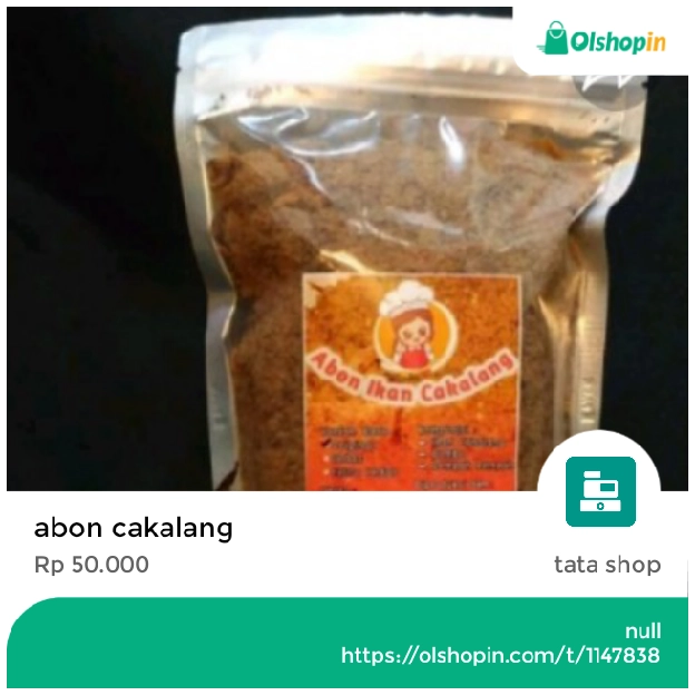 abon cakalang