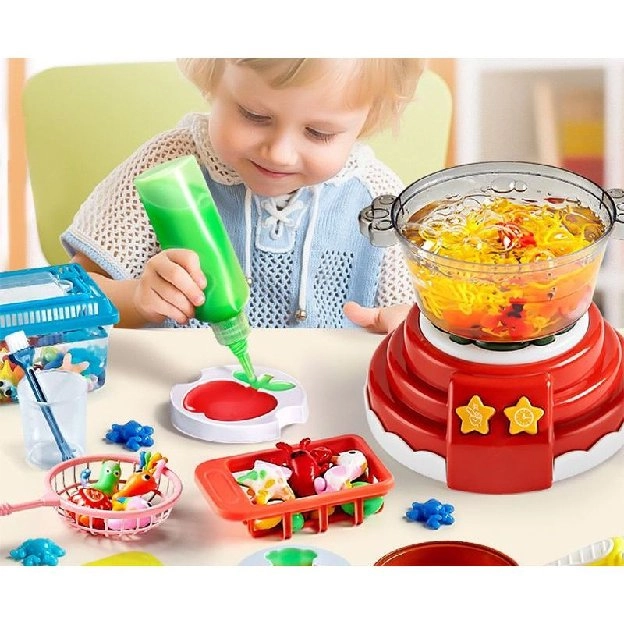 Mainan Anak DIY HOT POT MACHINE Water Jelly DIY Magic Jelly Waterscape