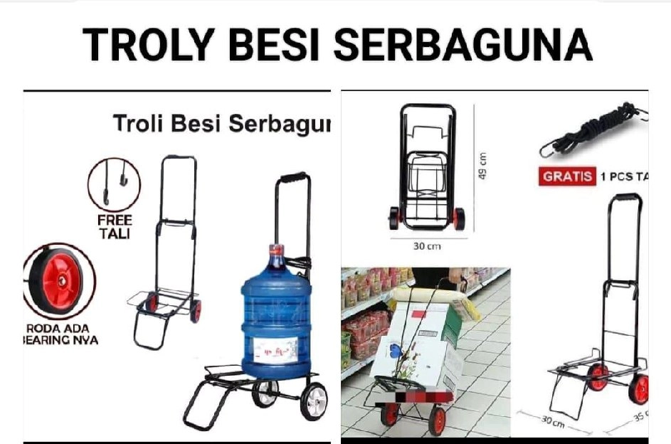 Ready!TROLY BESI SERBAGUNA