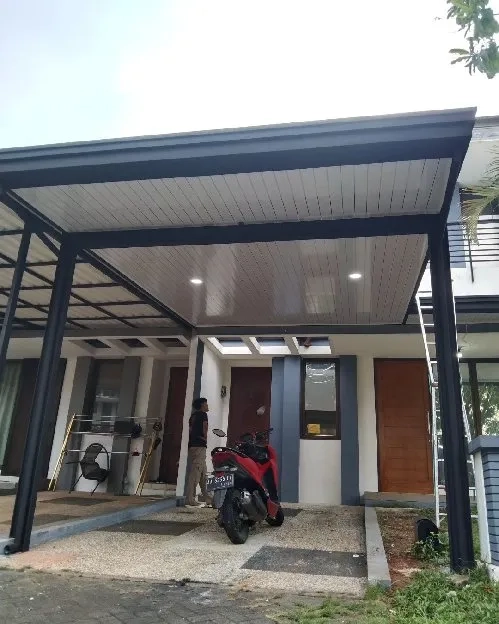 pemasangan Canopy atap alderon + plavon pvc terbaik bergaransi 100%