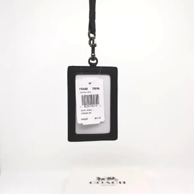 Coach ID Lanyard Collection Card Holder (F 30251)