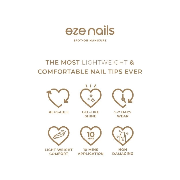 Eze Nails Spot On Manicure (Kuku Palsu Tempel)