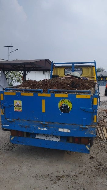 jasa angkutan puing dan sampah proyek mustika jaya