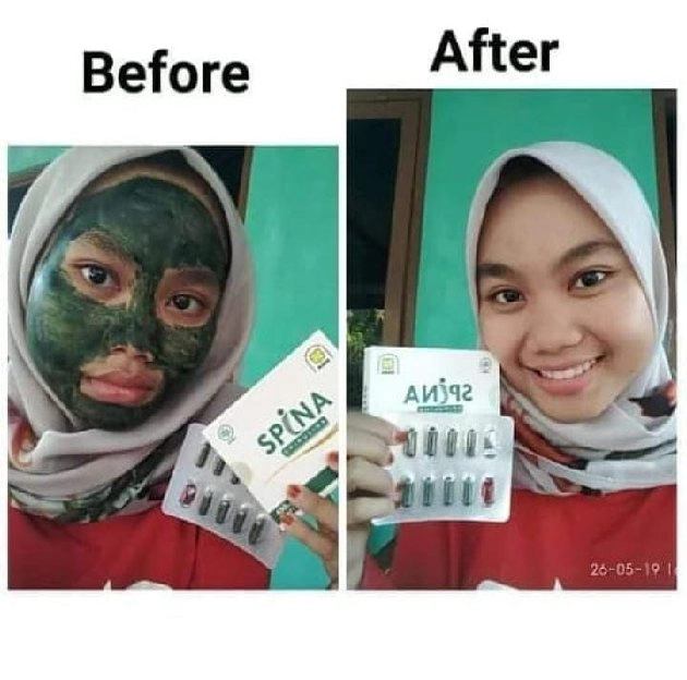 Masker Spirulina Nasa