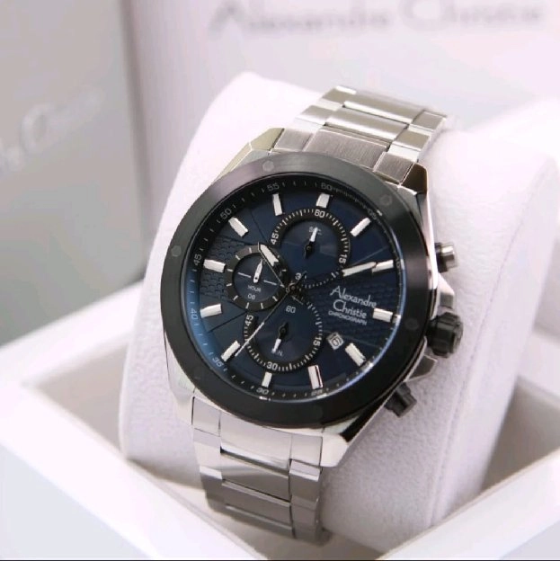 Ready!!Jam Tangan Alexandre Christie AC 6674 MC Pria