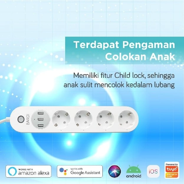 Smart Extension Power Strips Stop Kontak [Wifi] Colokan Listrik