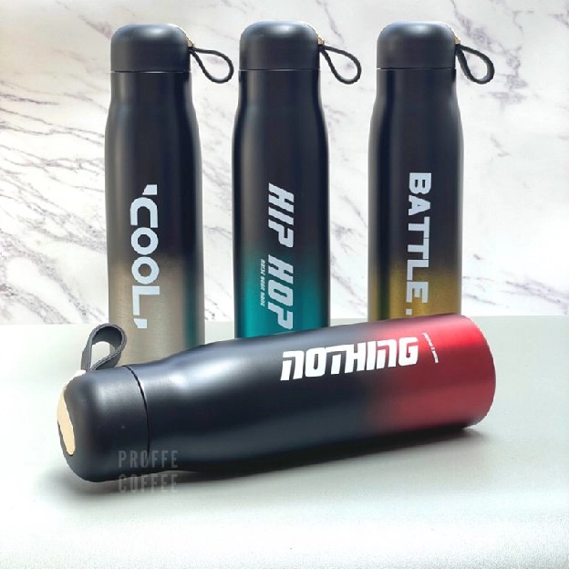 Botol tumbler sport vacuum insulated bottle Coffee tumbler Botol minum Thermos tahan panas tahan din