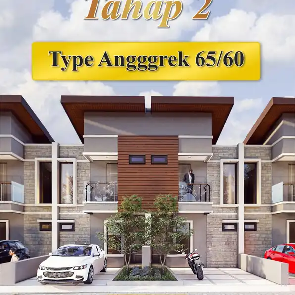 Rumah 2 Lantai Tanpa DP 10 Menit Tol BSD