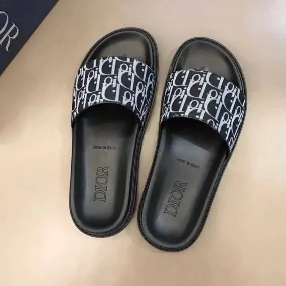 Sandal selop slide slippers pria dior