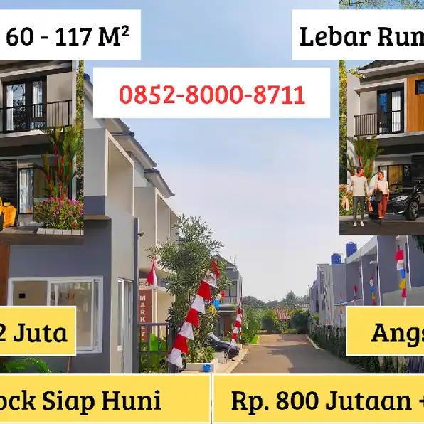 Rumah Murah Lebar 7 Meter di Pamulang