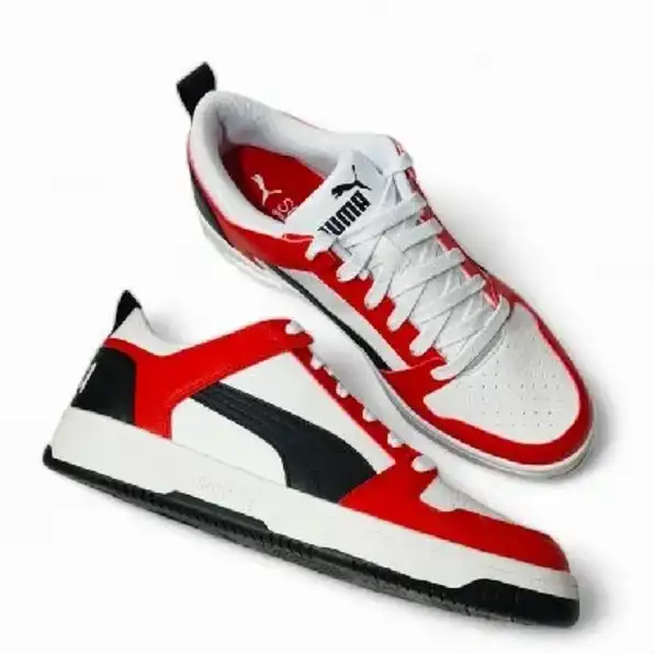 Puma Rebound LayUp Lo SL White-Red